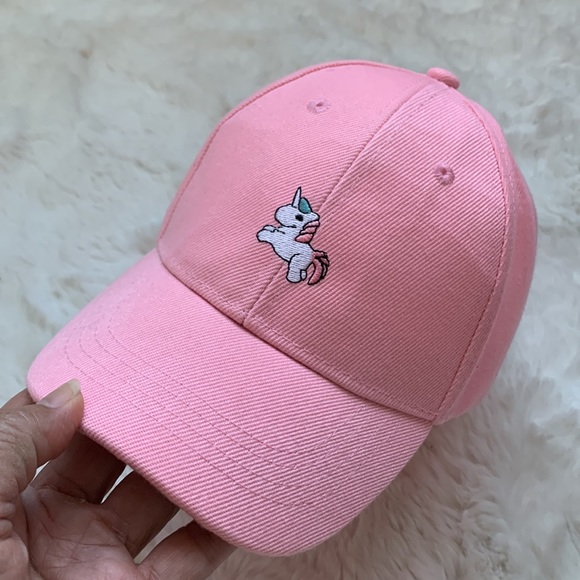 Urban Kids, pink baseball cap with unicorn, embroidered "Believe in your dreams" - Picture 4 of 7